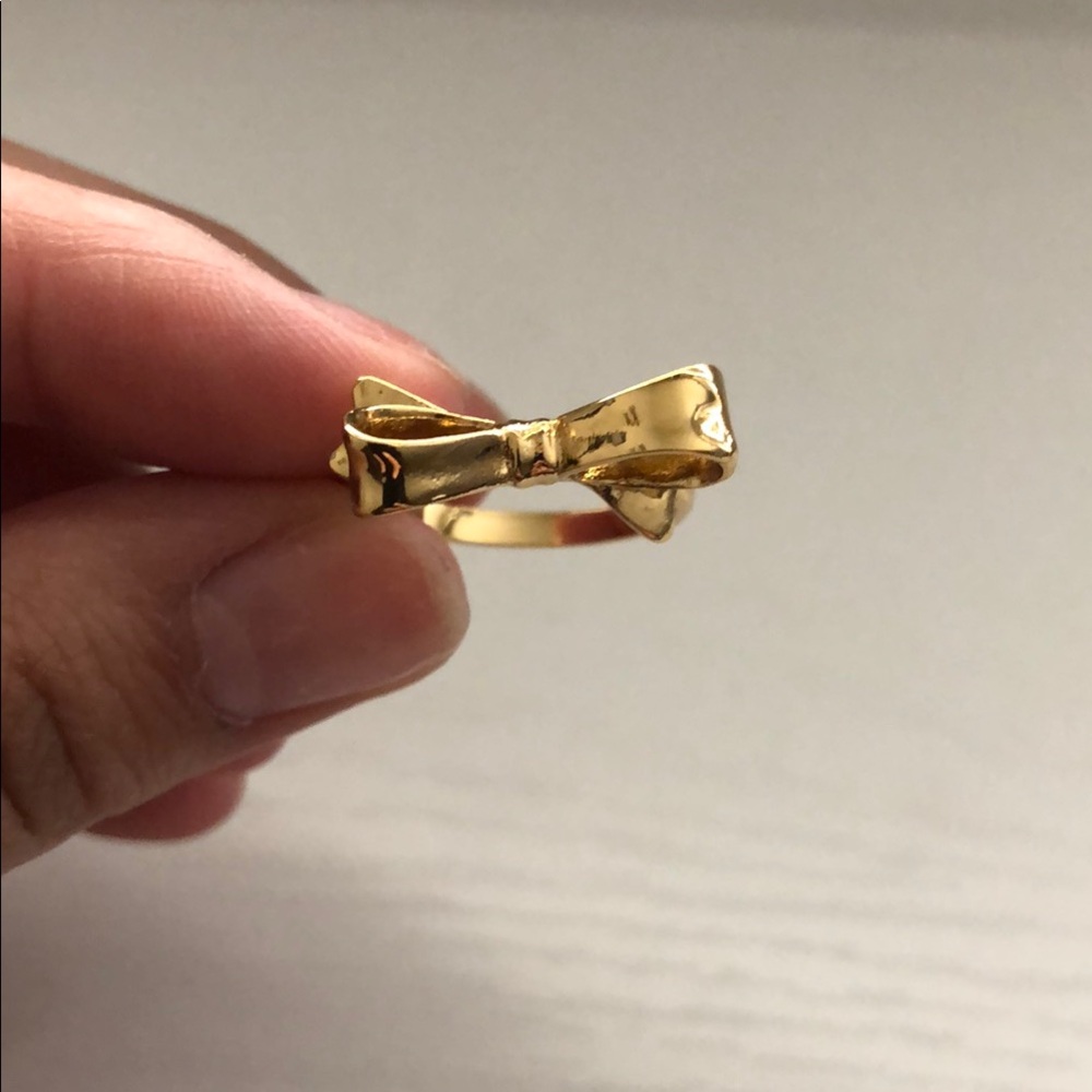 Kate Spade Gold Bow Ring